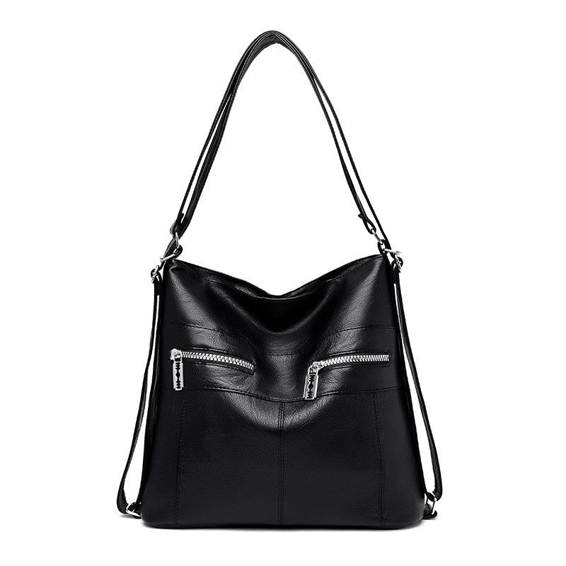 Summer fashion all-match soft leather handbags