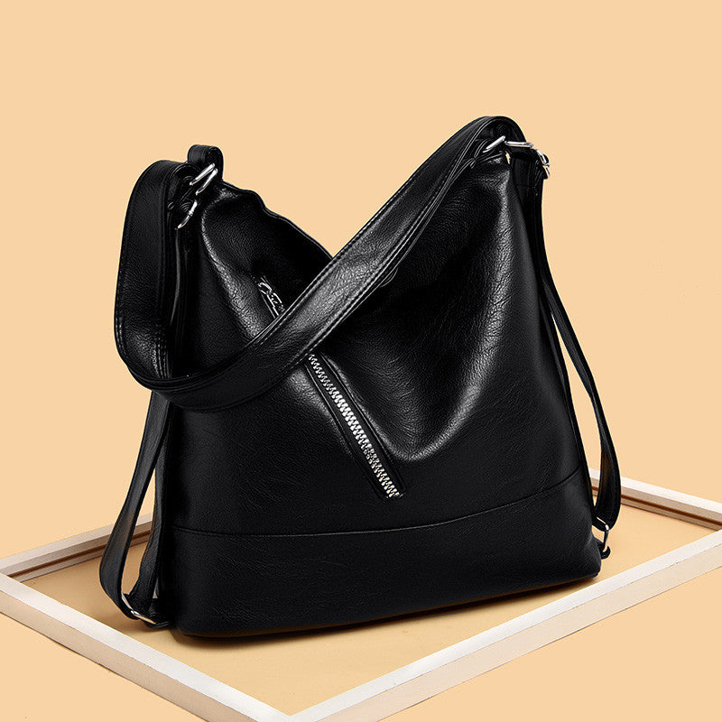 Summer fashion all-match soft leather handbags