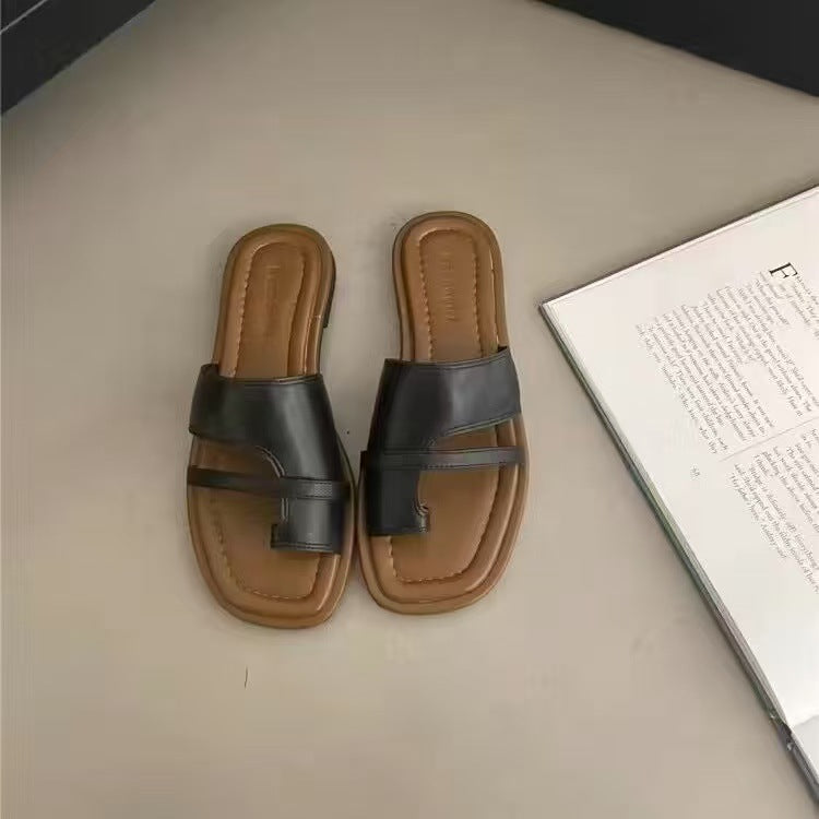 Simple Vacation Style Set Sandals Cool Casual Women's