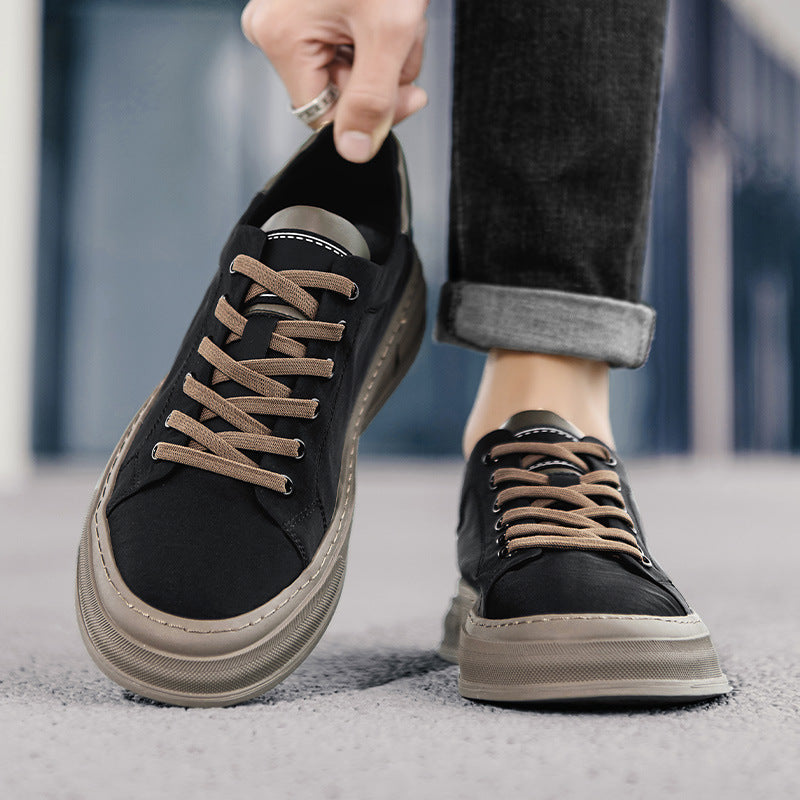 Umbrella Cloth Breathable Sports Board Retro Leisure Cloth Shoes