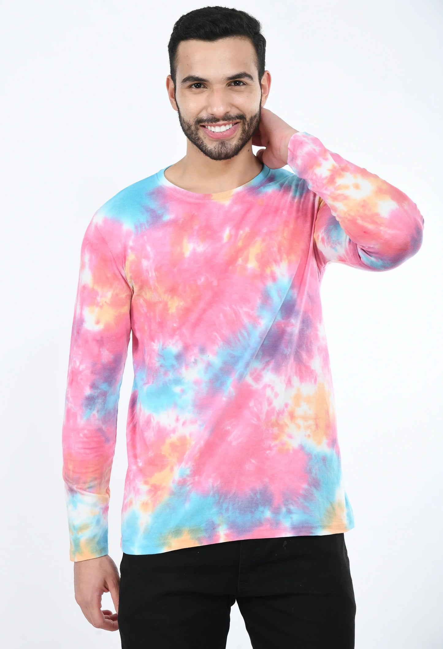 Multicolor Spalsh Unisex Tie-Dye T-shirt