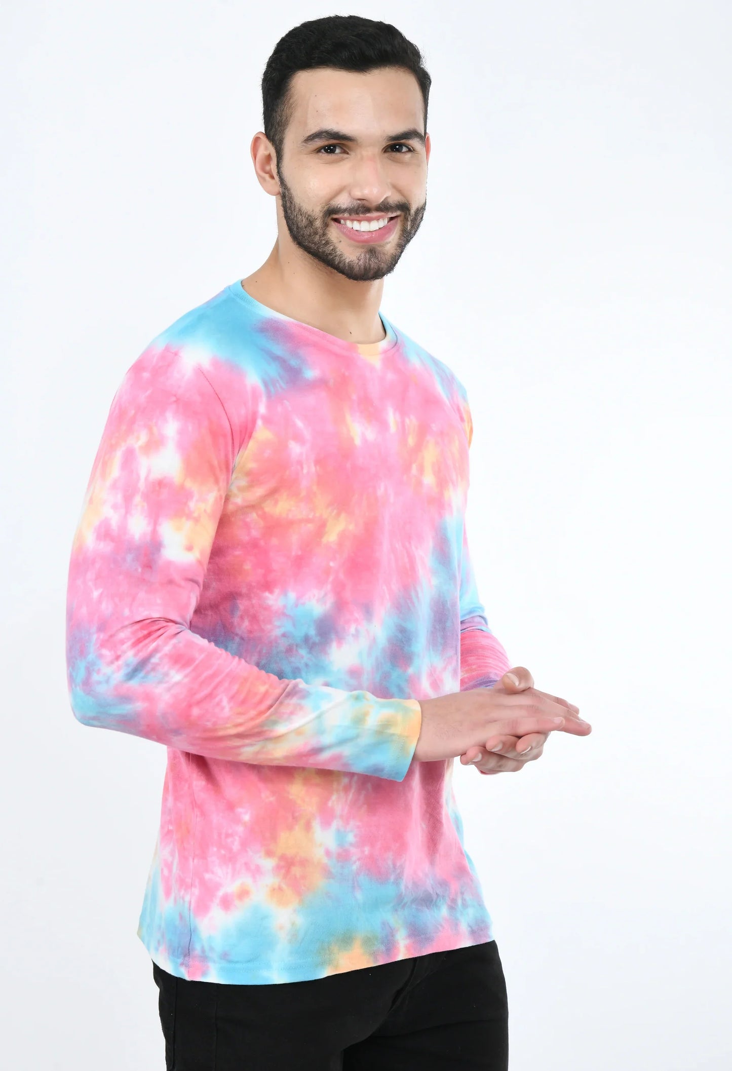 Multicolor Spalsh Unisex Tie-Dye T-shirt