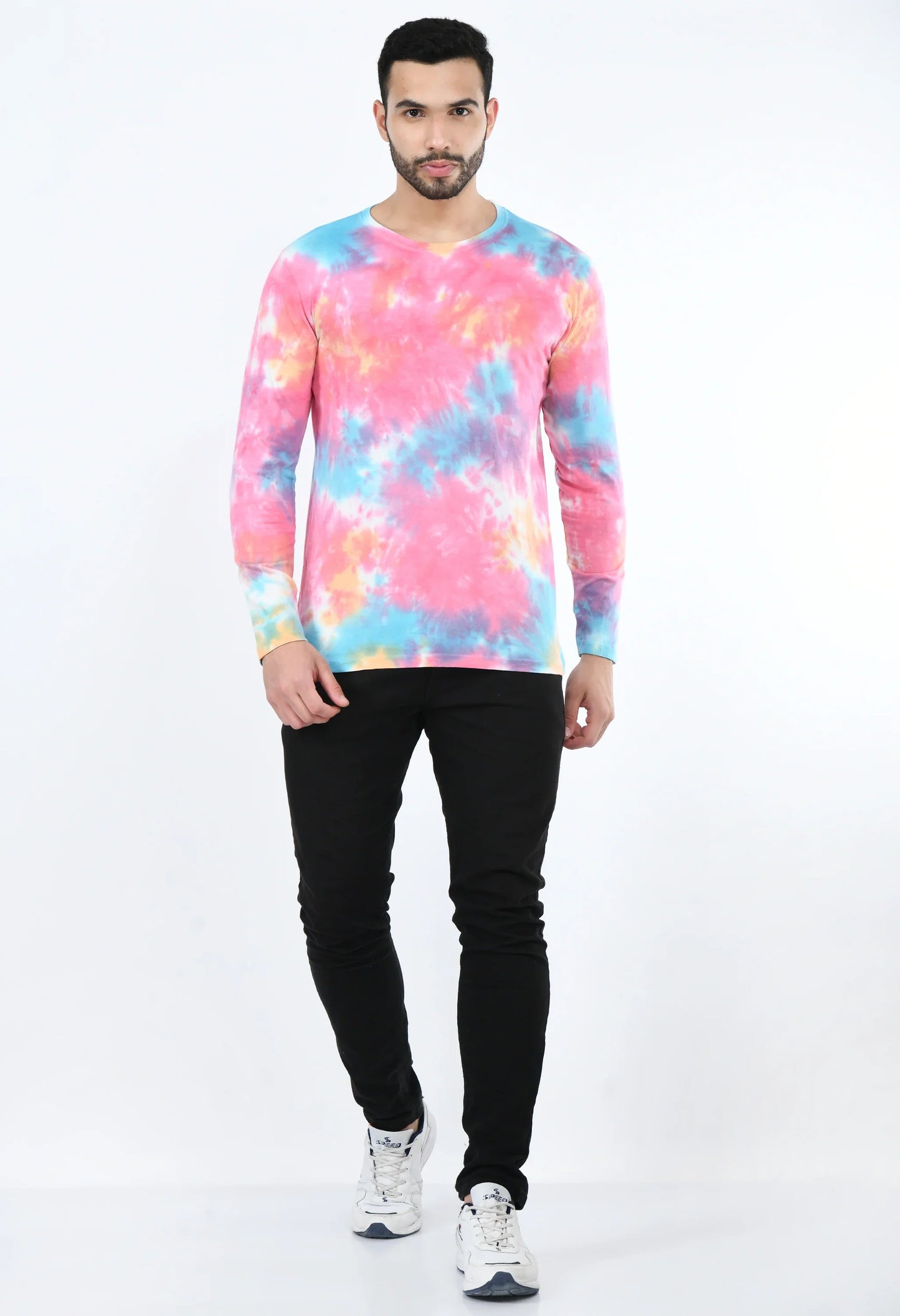 Multicolor Spalsh Unisex Tie-Dye T-shirt
