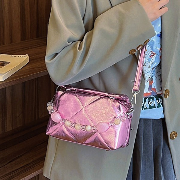 Fashion Women's Western Style Chain Messenger Bag