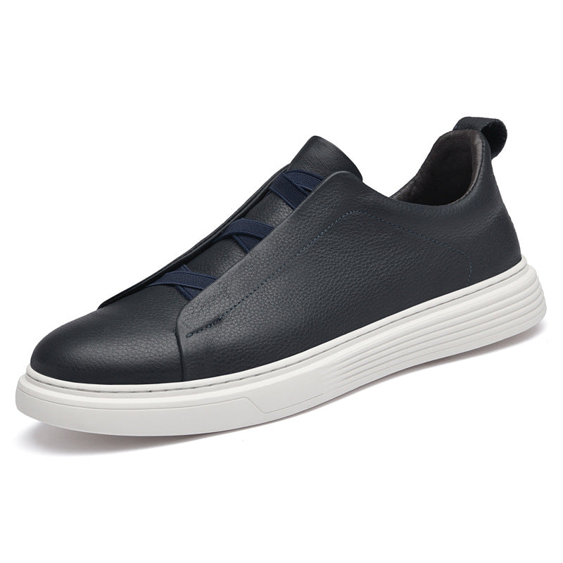 Men's Low Top Layer Cowhide Sports Board Shoes
