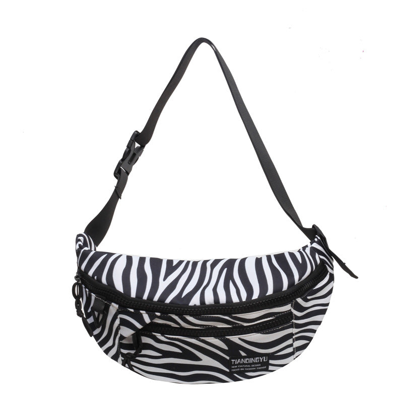 Cool Contrast Color Casual Simple Shoulder Messenger Bag