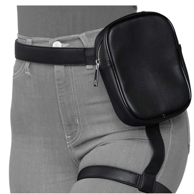 Fishnet Stockings Tight Women's Drawstring Waist Bag