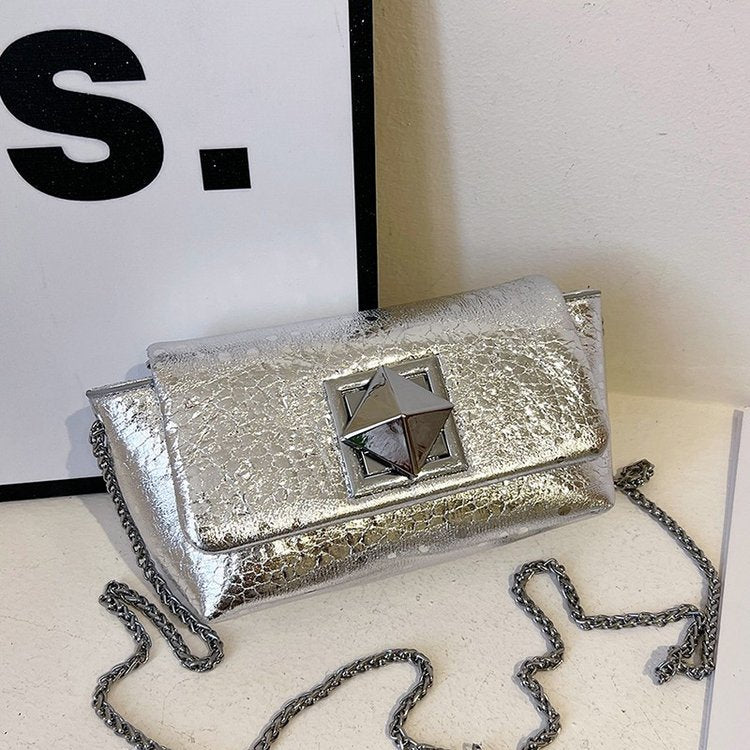 Fashion Women's Shoulder Chain Trendy Crossbody Bag
