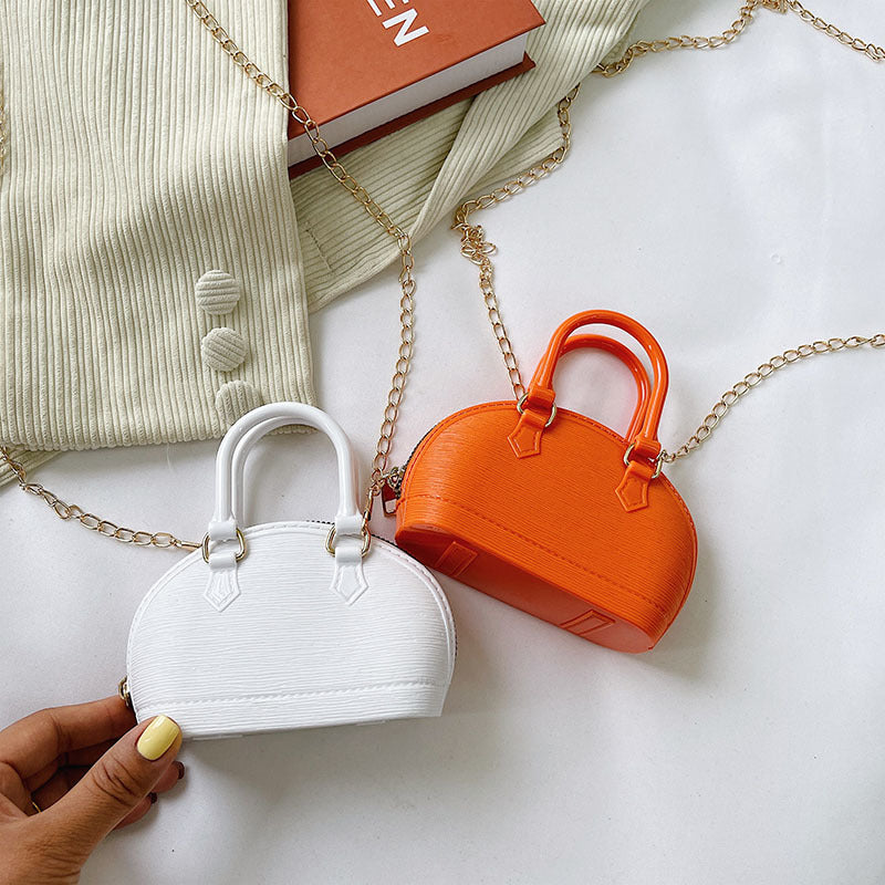 Women's Shell Crossbody Chain Handbag