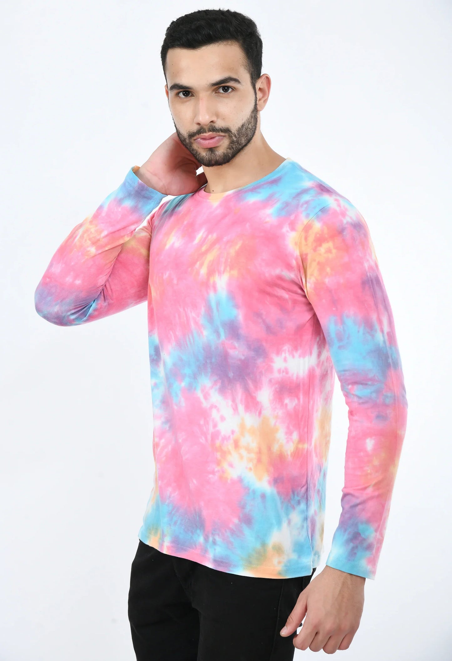 Multicolor Spalsh Unisex Tie-Dye T-shirt