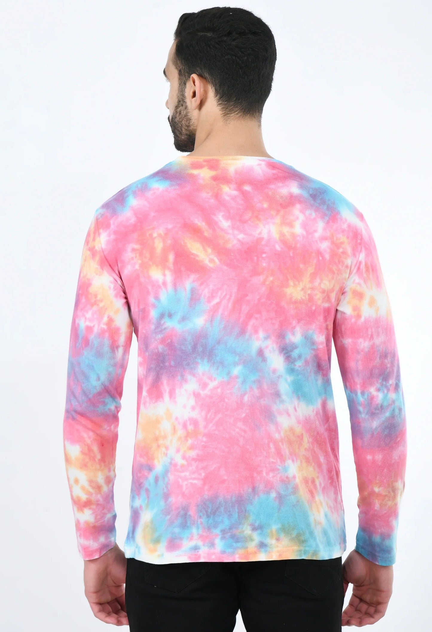 Multicolor Spalsh Unisex Tie-Dye T-shirt
