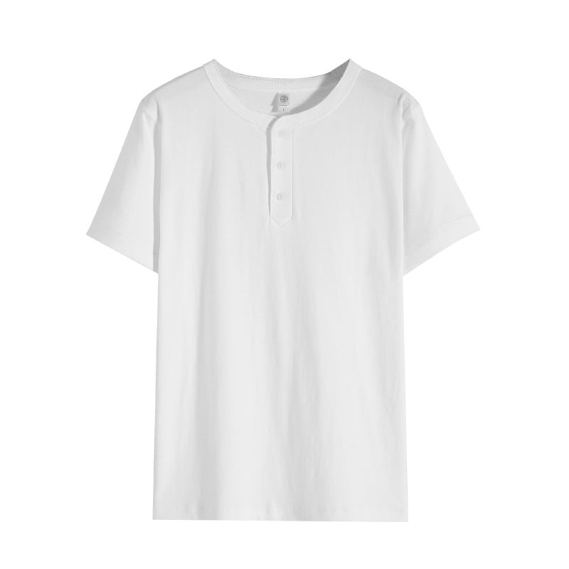 American Retro Heavy Cotton Short-sleeved Top