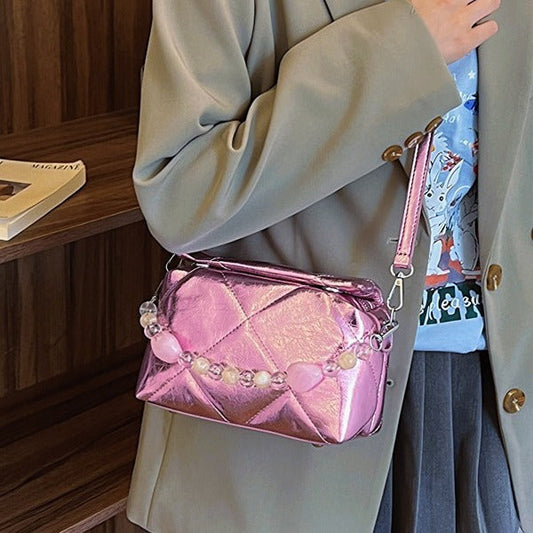 Fashion Women's Western Style Chain Messenger Bag
