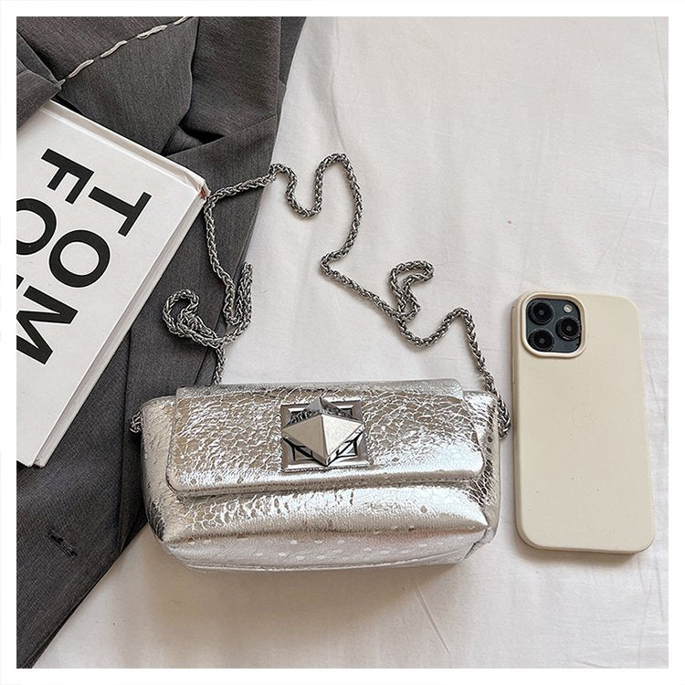 Fashion Women's Shoulder Chain Trendy Crossbody Bag