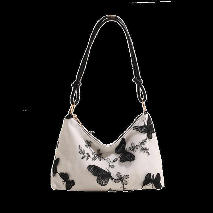 Underarm Bag Women's Fashion Butterfly Large Capacity