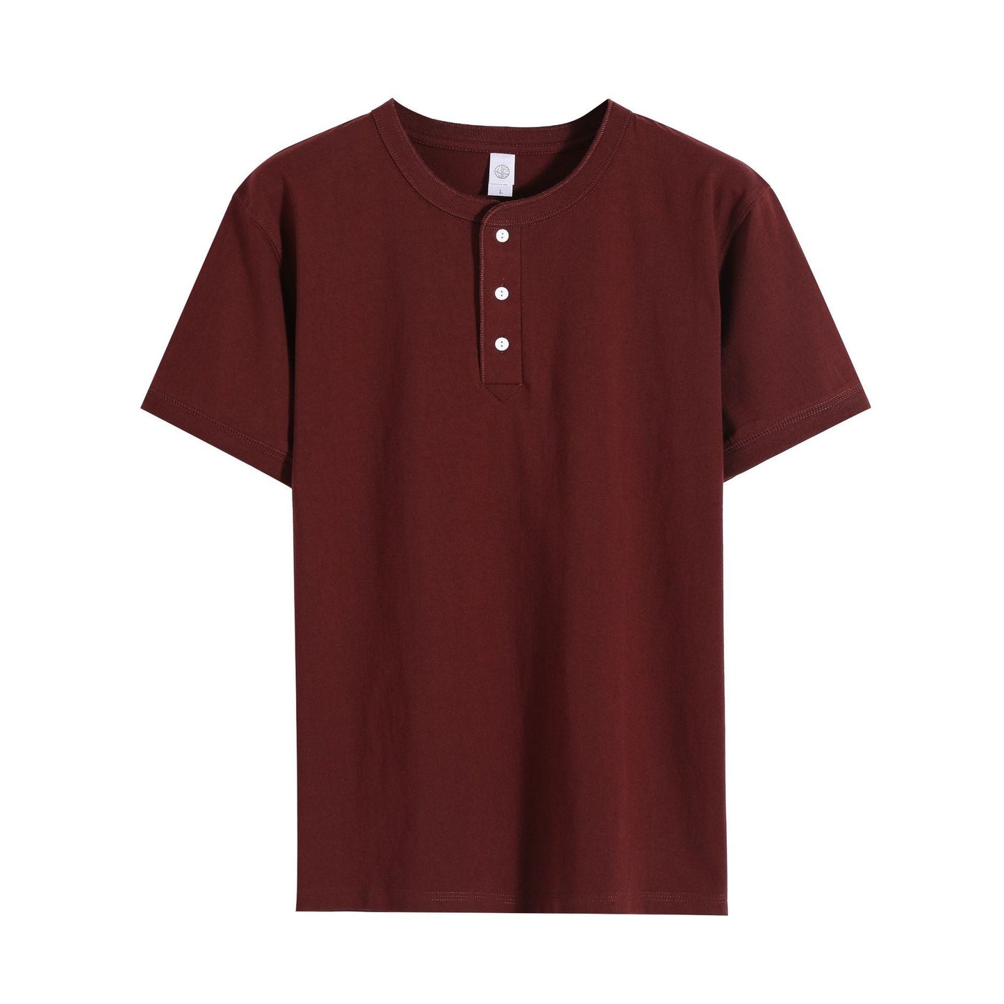 American Retro Heavy Cotton Short-sleeved Top