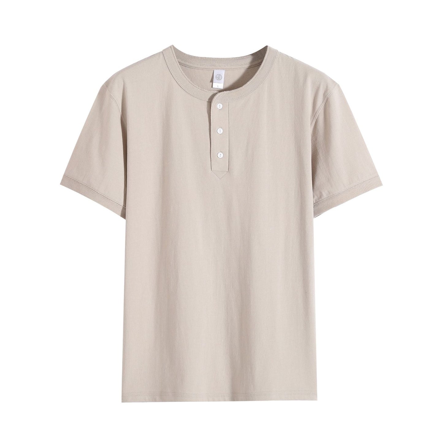 American Retro Heavy Cotton Short-sleeved Top