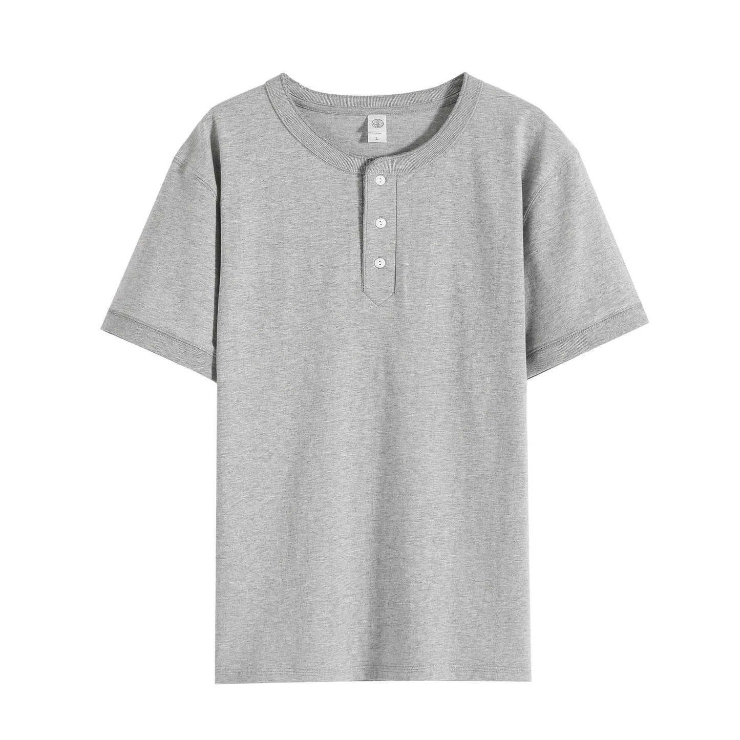 American Retro Heavy Cotton Short-sleeved Top